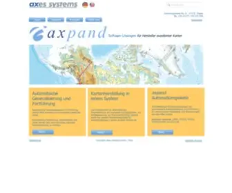 Axessystems.com(Axes Systems) Screenshot