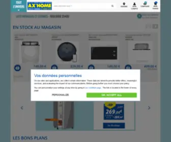 Axhome-AMC-Toulouse.com(PRO Electroménager Multimédia) Screenshot