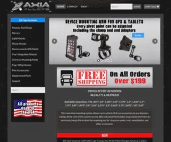 Axiaalloys.com(Axia Alloys) Screenshot