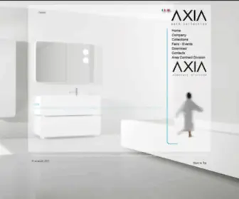 Axiabath.com(Bath Collection) Screenshot