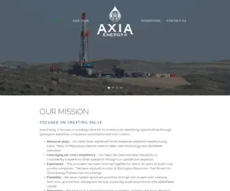 Axiaenergy.com(Axia Energy II) Screenshot