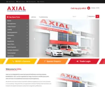 Axial.co.nz(Axial Online Shop) Screenshot