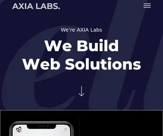 Axialabs.com(AXIA Labs) Screenshot