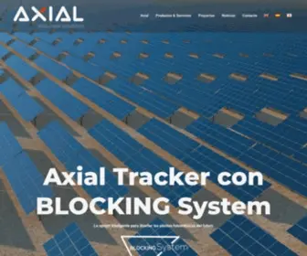 Axialstructural.com(Diseño) Screenshot