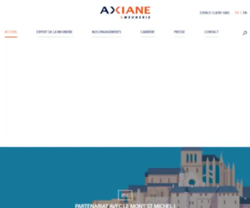 Axiane.com(Accueil) Screenshot