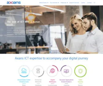 Axians.cz(IT solutions) Screenshot