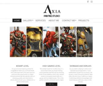 Axiapainting.com(AXIA) Screenshot