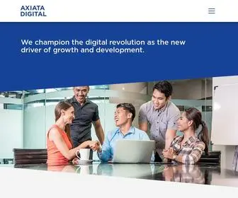 Axiatadigital.com(Axiata Digital) Screenshot