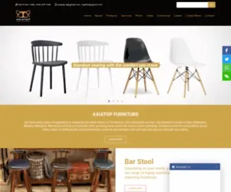 Axiatop.com.my(Cafe Furniture Supplier Melaka) Screenshot