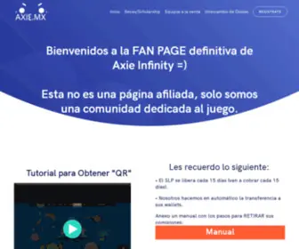 Axie.mx(Directorio de Servicios) Screenshot