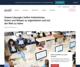 Axiell.de(Axiell Deutschland) Screenshot
