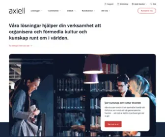 Axiell.se(Axiell Sverige) Screenshot