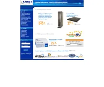 Axinet.fr(Axinet Communication) Screenshot