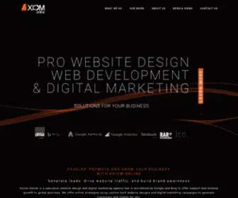 Axiom-Online.co.uk(Axiom Online) Screenshot