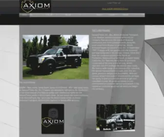 Axiomarmored.com(Axiom Armored Transport) Screenshot