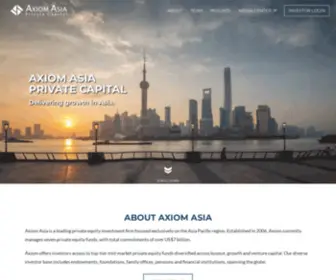 Axiomasia.com(Delivering Growth In Asia) Screenshot