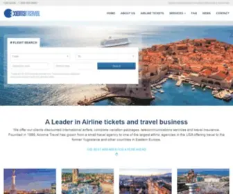 Axiomatravel.com(Axioma Travel) Screenshot