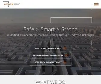 Axiomcp.com(Axiom Consulting Partners) Screenshot