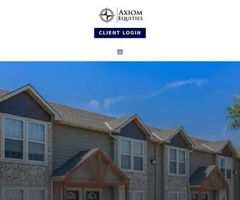 Axiomequities.com(Axiom Equities) Screenshot