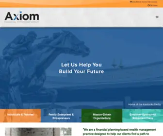 Axiomfsg.com(Axiom Financial Consulting) Screenshot