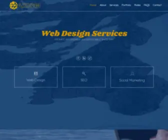 Axiominternetsolutions.net(Web Design SEO and Social Marketing Web Design Services) Screenshot