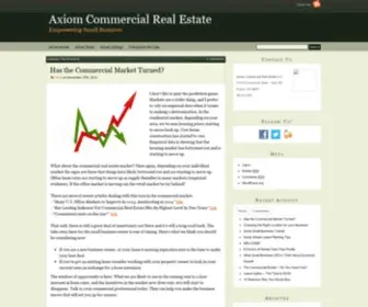 Axiomre.com(Axiom Commercial Real Estate LLC) Screenshot