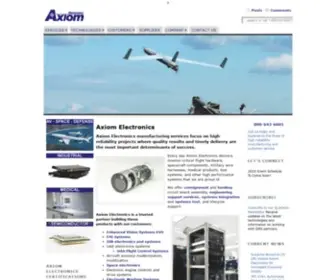 Axiomsmt.com(Axiom Electronics) Screenshot