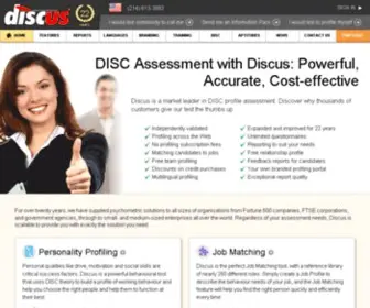 Axiomsoftware.com(DISC Profile Assessment) Screenshot