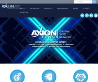 Axionpower.com(Axion Power) Screenshot
