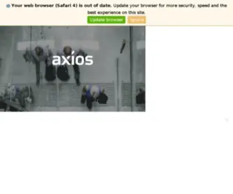 Axiosdev.com.au(Axios) Screenshot