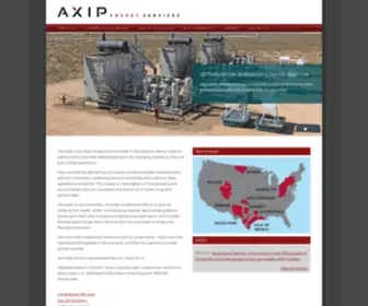 Axip.com(Axip Energy Services) Screenshot