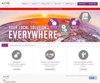 Axis-AMC.com(AXIS Appraisal Management) Screenshot