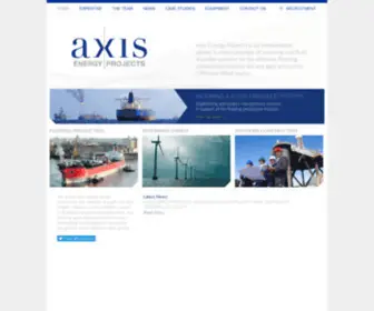 Axis-EP.com(Axis Energy Projects) Screenshot