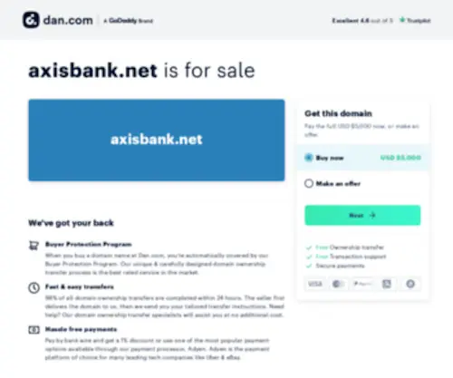 Axisbank.net(Axisbank) Screenshot