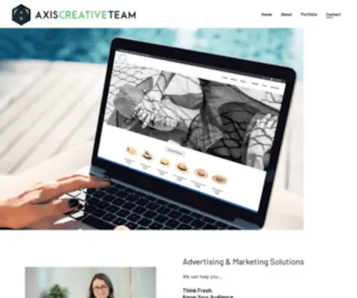 Axiscreativeteam.com(Marketing Services) Screenshot