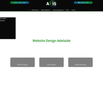 Axisdigital.com.au(Website Design Adelaide) Screenshot