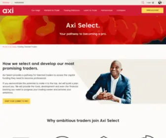 Axiselect.com(AxiSelect) Screenshot