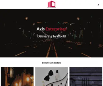 Axisenterprises.com.pk(Delivering To World) Screenshot