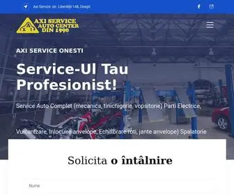 Axiservice.ro(Axi Service Auto Onesti) Screenshot