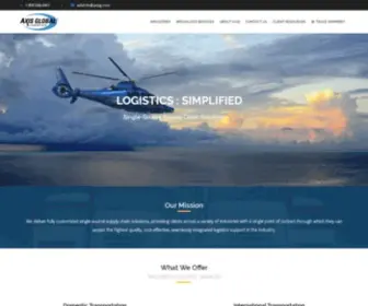 Axisg.com(Axis Global Logistics) Screenshot