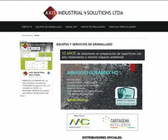 Axisindustrial.com.co(Axis Industrial Solutions ltd) Screenshot