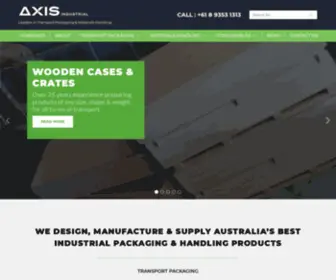 Axisindustrialsolutions.com.au(Industrial Packacking Perth) Screenshot