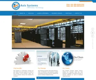 Axisitsystems.com(Axis IT System Al Khobar) Screenshot