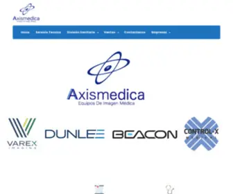 Axismedica.cl(Equipos de Imagen Médica) Screenshot