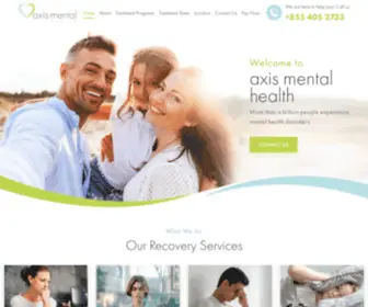 Axismentalhealth.com(AXIS MENTAL HEALTH) Screenshot