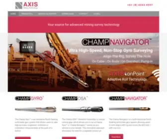 Axisminetech.com(Axis Mining Technology) Screenshot