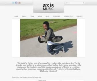 Axismusic.ca(axismusic) Screenshot