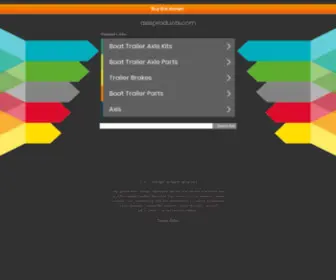 Axisproducts.com(Axles) Screenshot