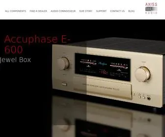 Axissaudio.com Screenshot