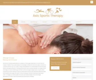 Axissportstherapy.co.uk(Axis Sports Therapy) Screenshot